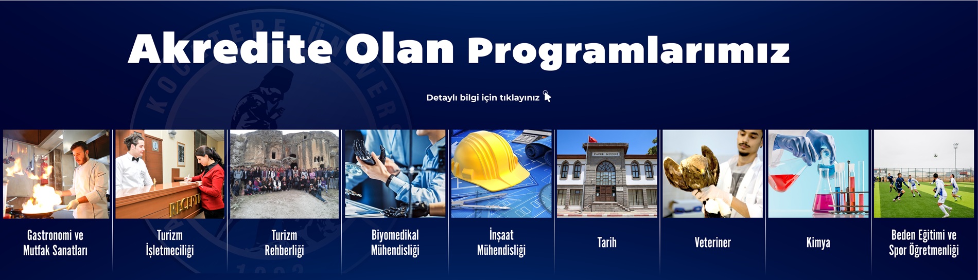 Akredite Olan Programlarımız 2023 Banner