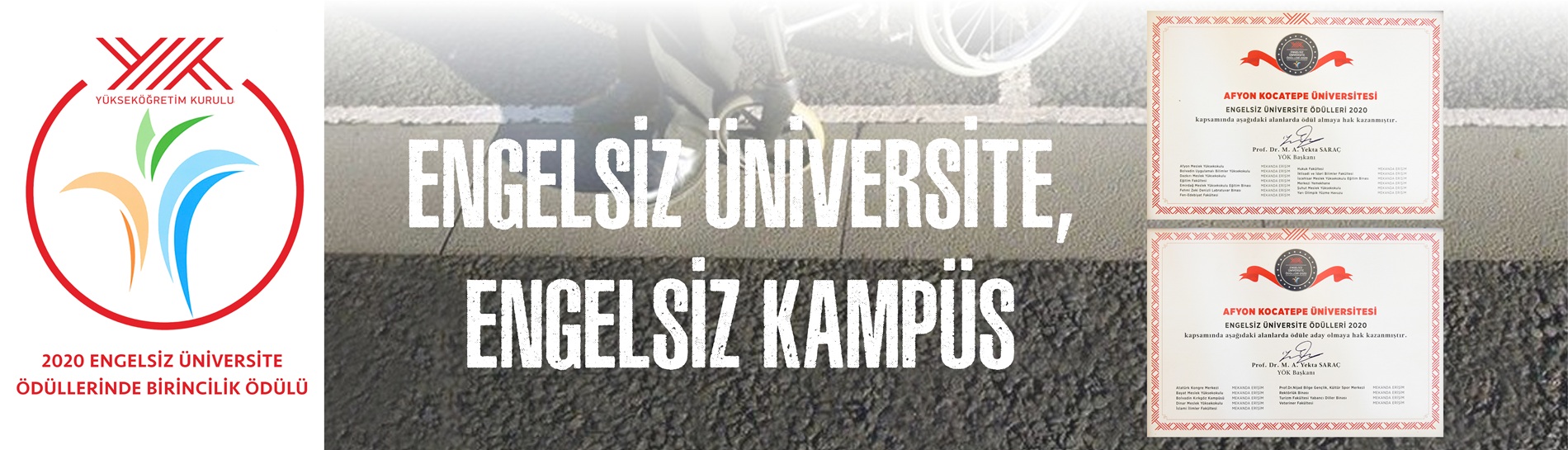 AKÜ, Engelsiz Üniversite Ödüllerinde Türkiye Birincisi Oldu