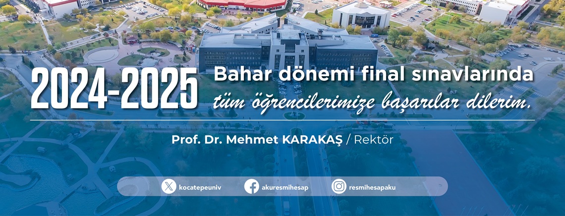 2024 2025 BAHAR DÖNEMİ FİNAL SINAVLARI