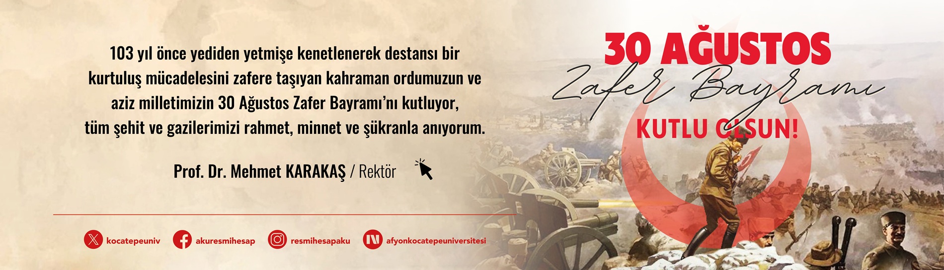 30 Ağustos Zafer Bayramı