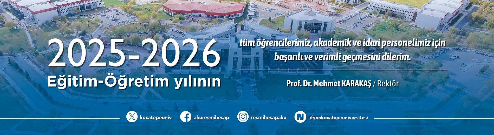 2025-2026 Eğitim-Öğretim Yılı