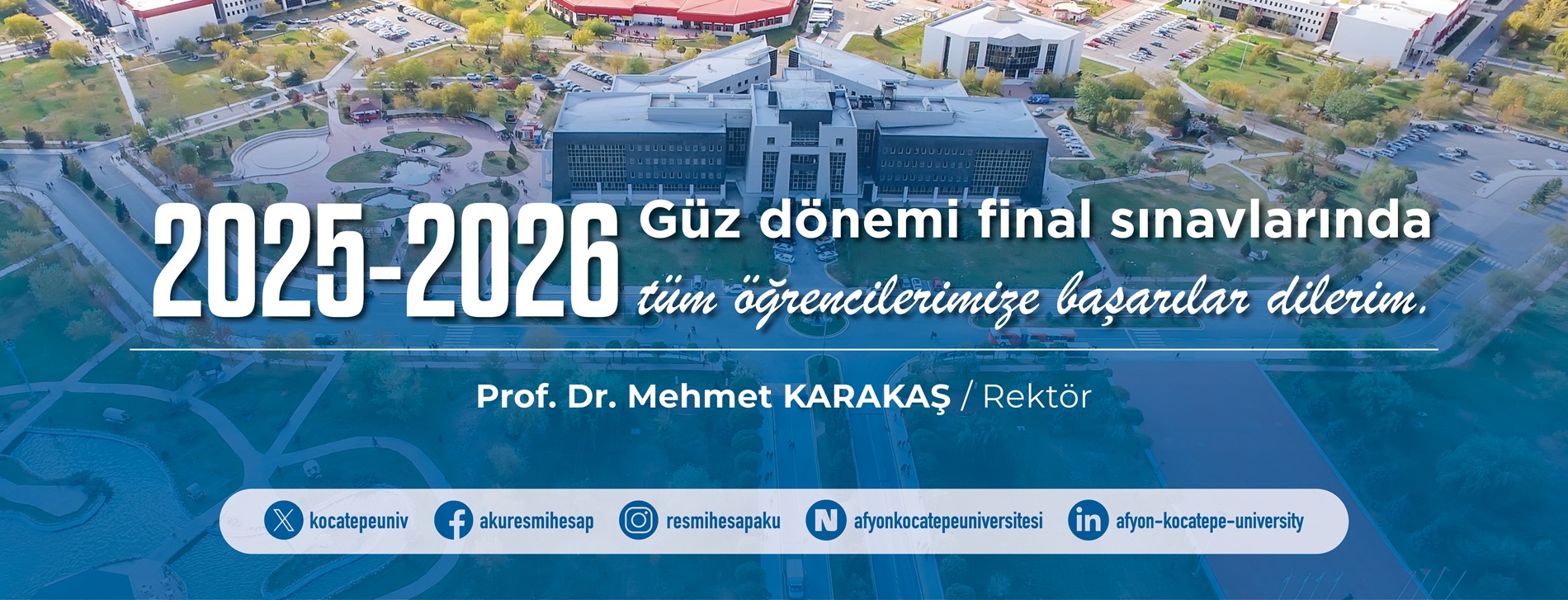 2025-2026 Güz Dönemi Final Sınavları