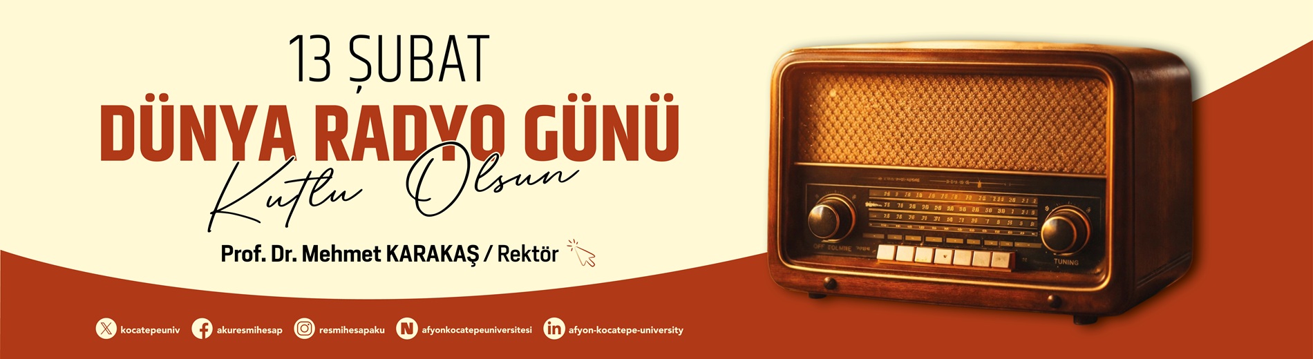 13 Şubat Dünya Radyo Günü
