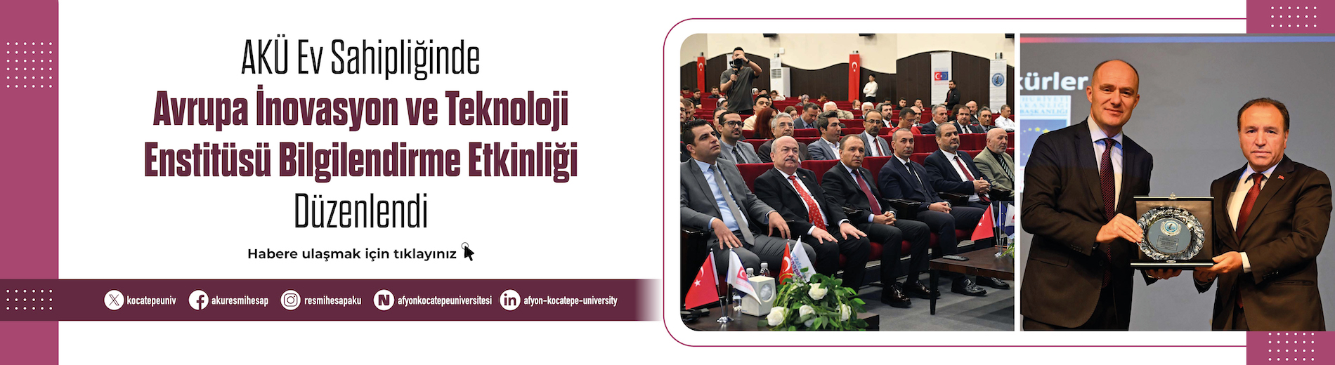 Avrupa İnovasyon ve Teknoloji Enstitüsü Bilgilendirme Etkinliği