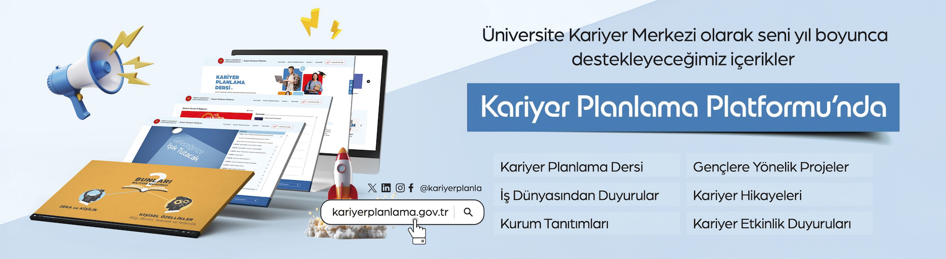 Kariyer planlama platformu duyurusu